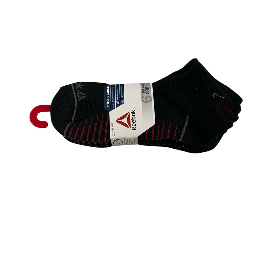 Reebok Athletic Socks 6 Pack
